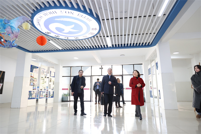 江苏省连云港市赣榆区教育局考察团莅临合肥七中参观交流(图2) 江苏省连云港市赣榆区教育局考察团莅临合肥七中参观交流(图2)